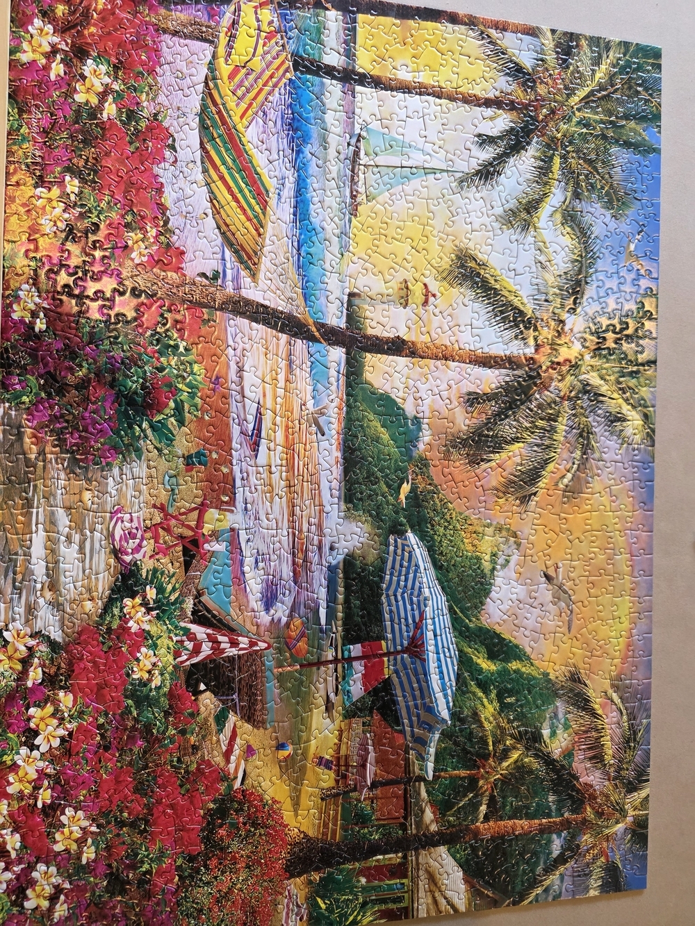 🧩4/$20 Lazy Days "Hawaiian Life" 1000-Piece Jigsaw Puzzle - Picture 2 of 5